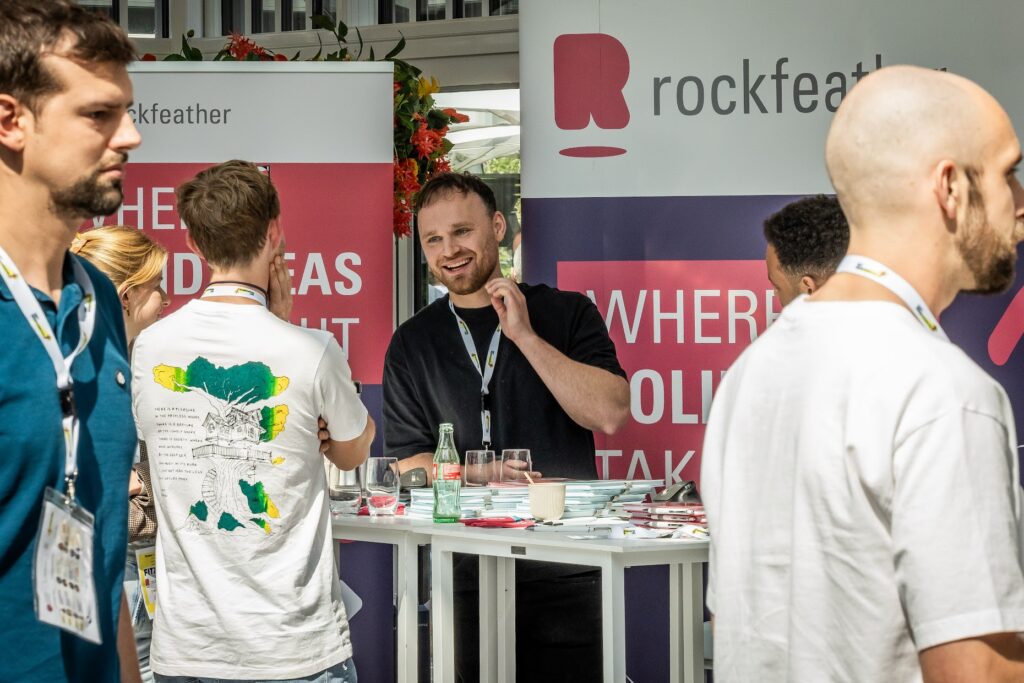Op de stand