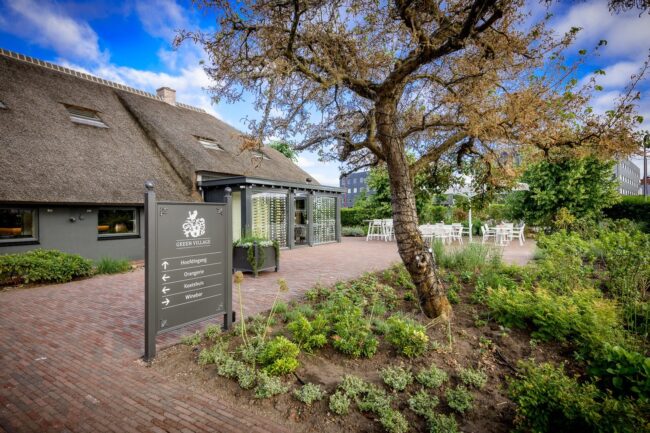 Sfeervolle locatie op Green Village in Nieuwegein tijdens Power Up Life 2025